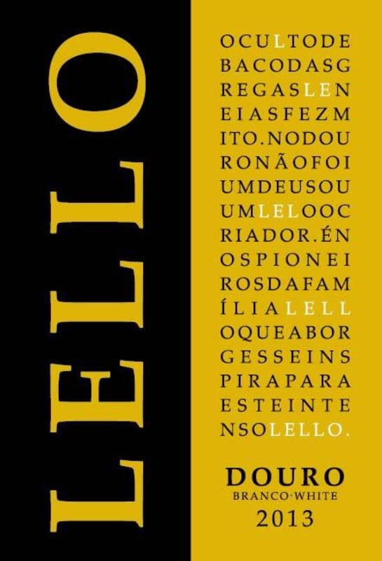 Borges Lello Branco 2013 Front Label
