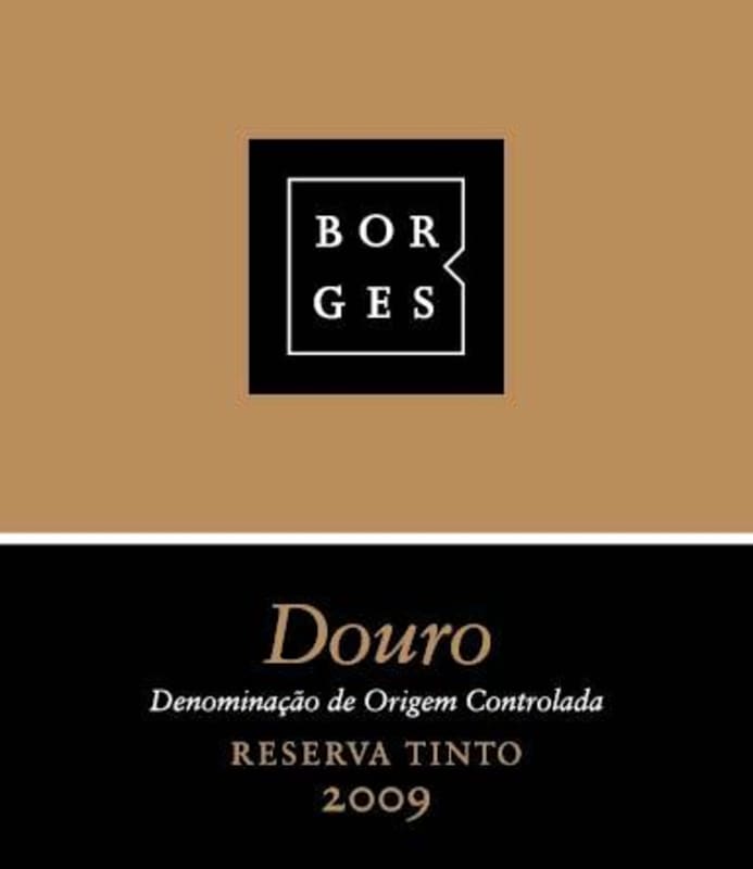 Borges Reserva Tinto 2009 Front Label