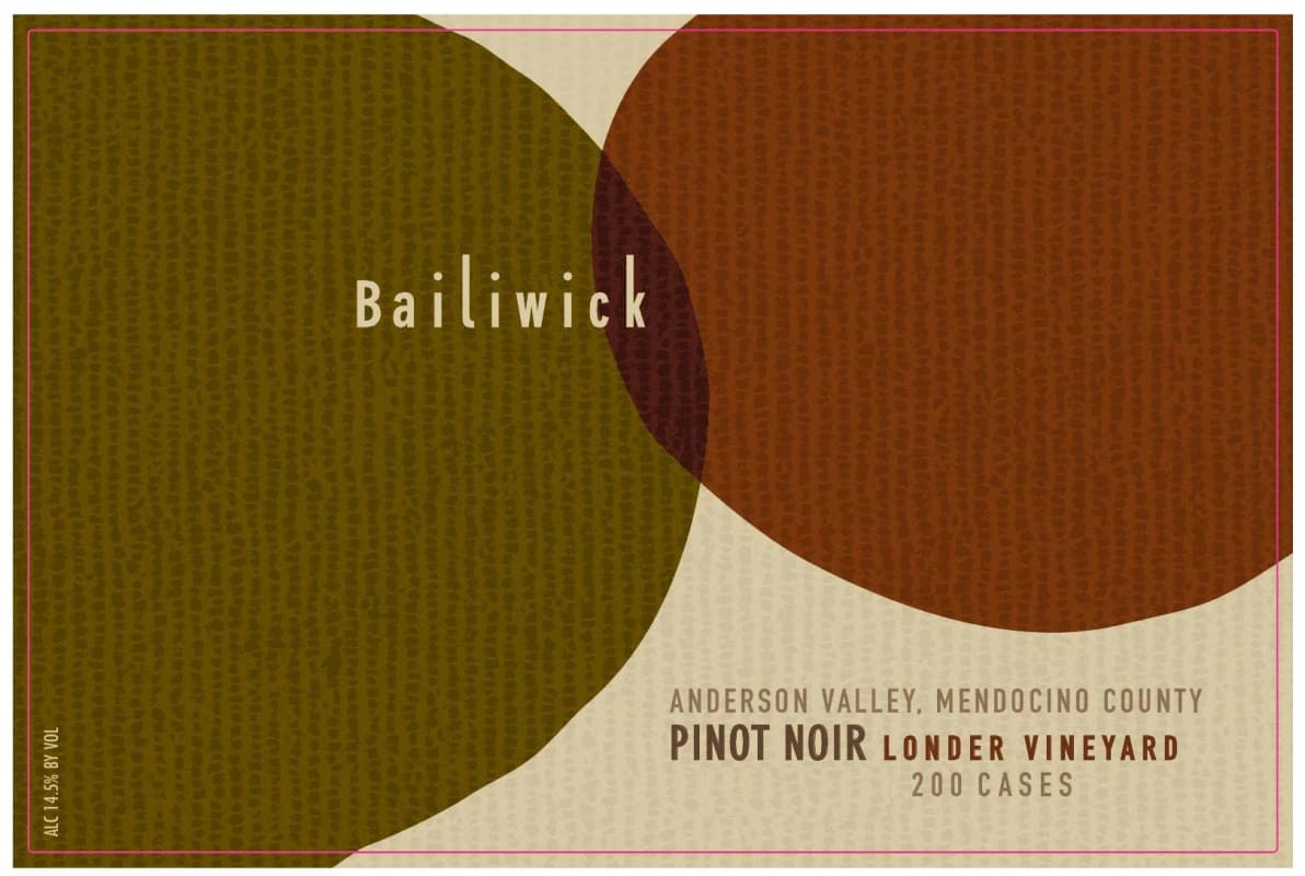 Bailiwick Londer Vineyard Pinot Noir 2012 Front Label