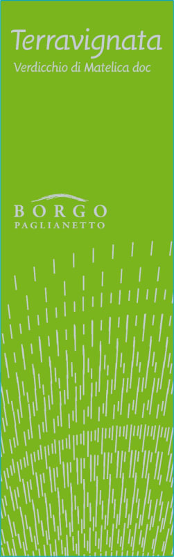 Borgo Paglianetto Verdicchio di Matelica Terravignata 2014 Front Label