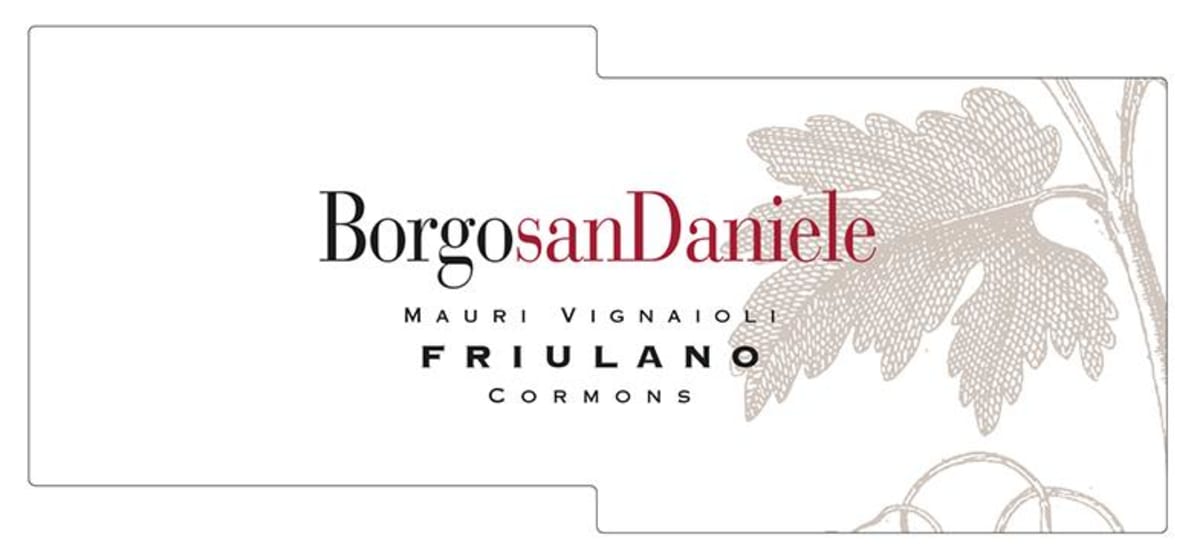 Borgo San Daniele Friuli Isonzo Friulano 2014 Front Label