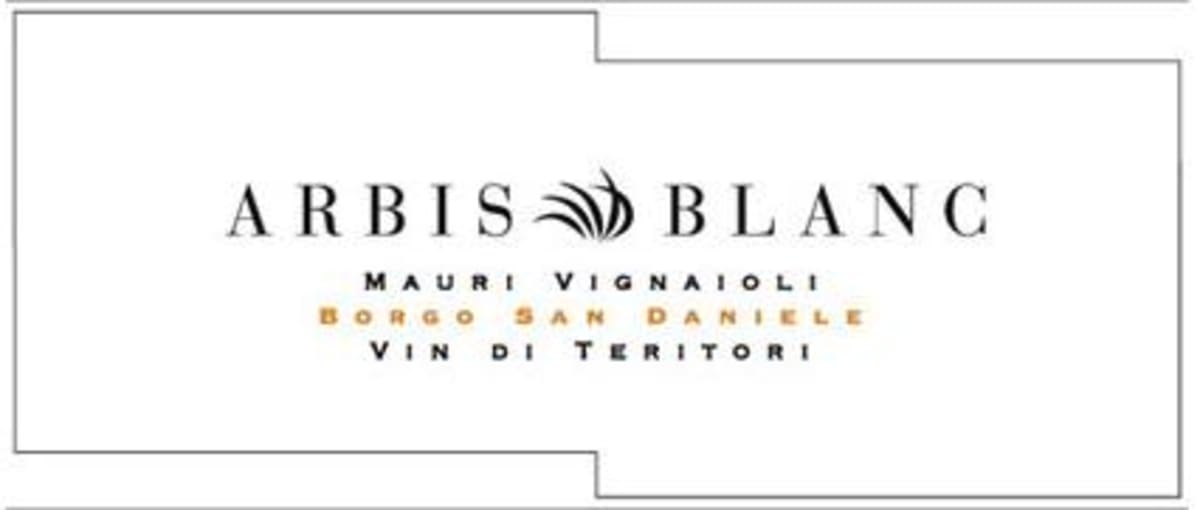 Borgo San Daniele Arbis Blanc Bianco 2016 Front Label