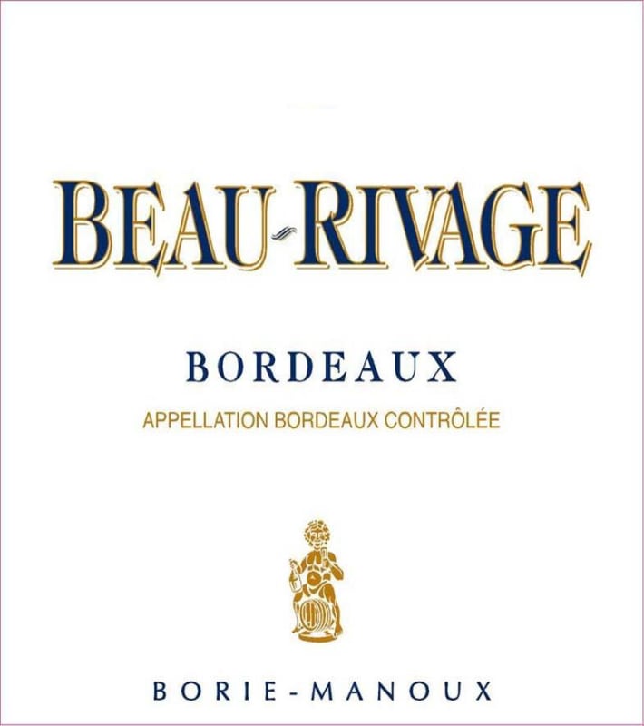 Borie-Manoux Bordeaux Beau-Rivage 2013 Front Label