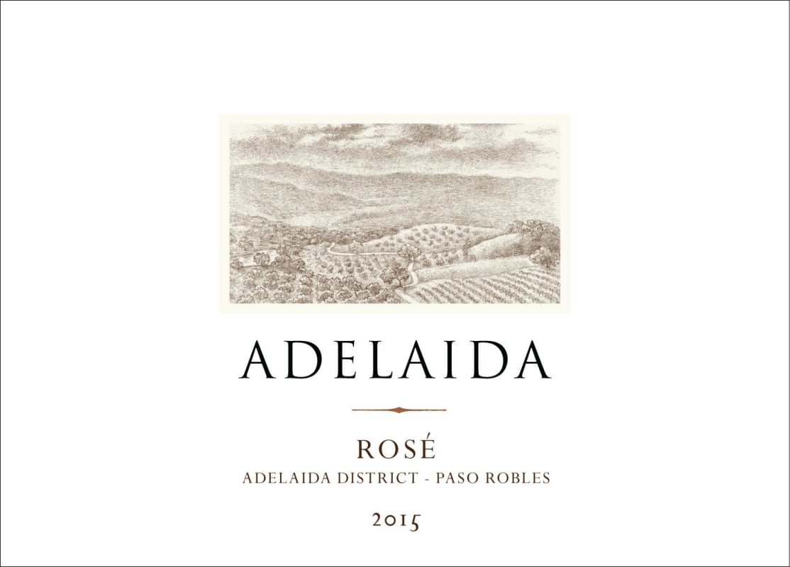 Adelaida Rose 2015 Front Label