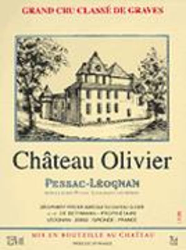 Chateau Olivier 1997 Front Label