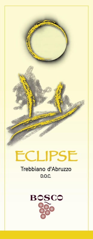 Bosco Trebbiano d'Abruzzo Eclipse 2014 Front Label