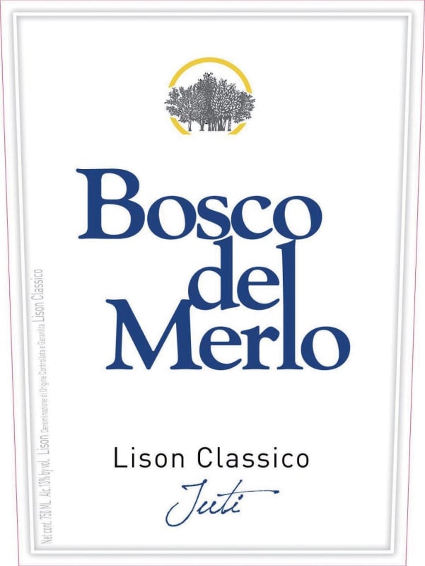 Bosco Del Merlo Lison Classico Juti Tai 2013 Front Label