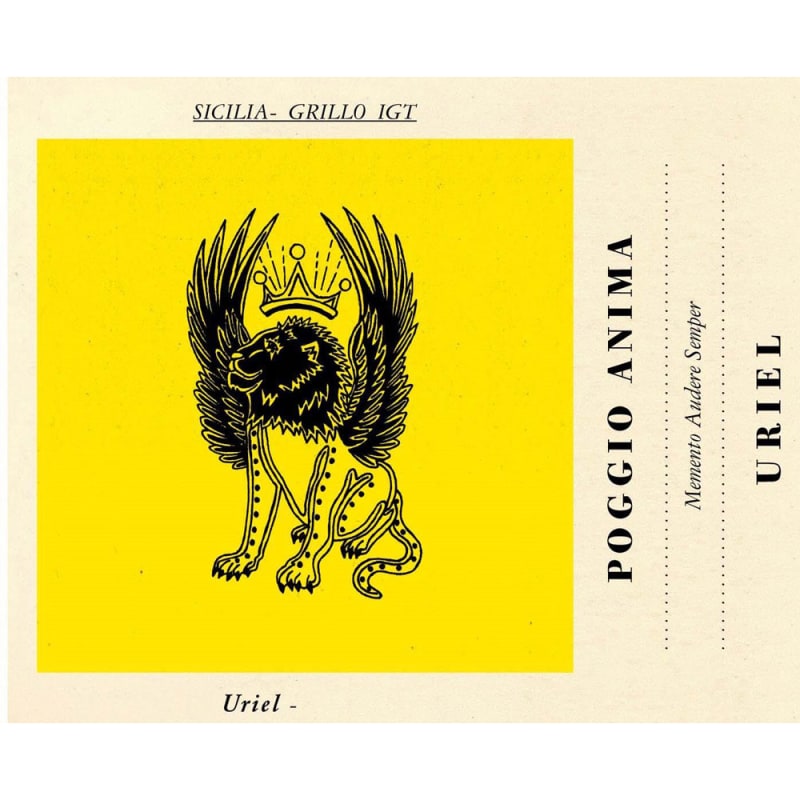 Poggio Anima Uriel Grillo 2015 Front Label