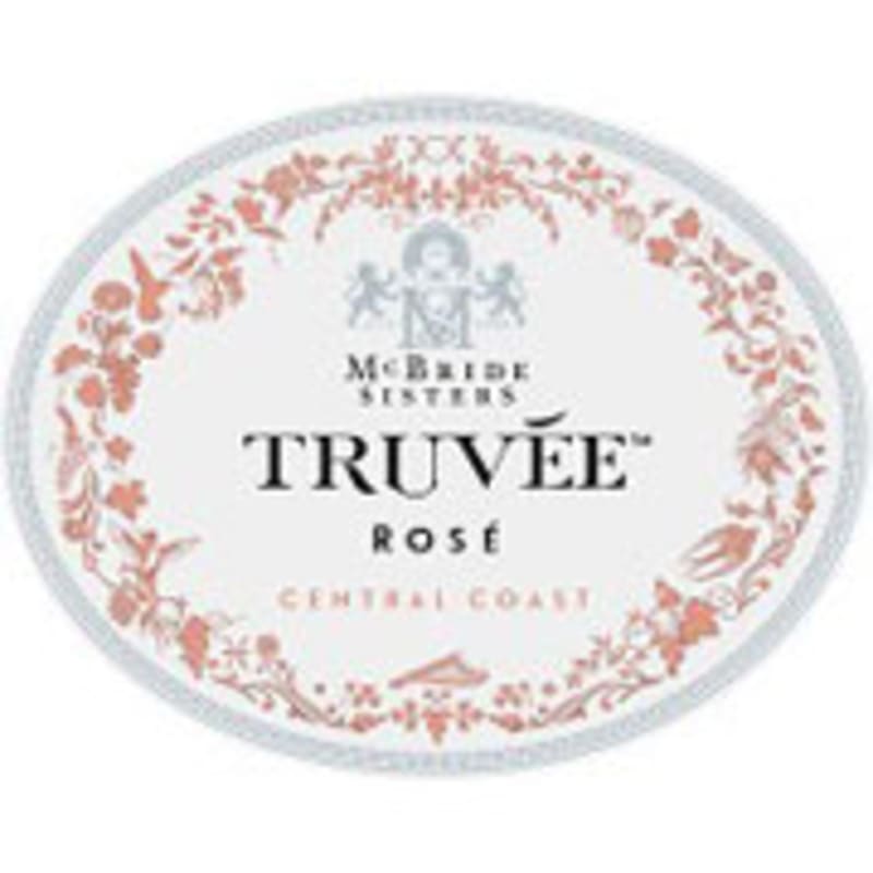 McBride Sisters Central Coast Truvee Rose 2014 Front Label