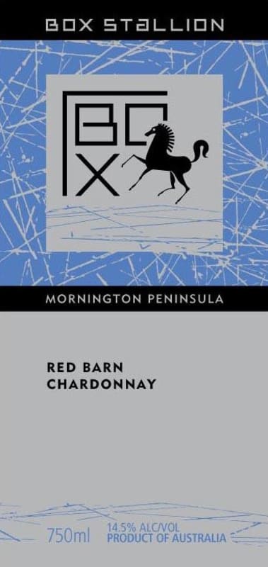 Box Stallion Red Barn Chardonnay 2005 Front Label