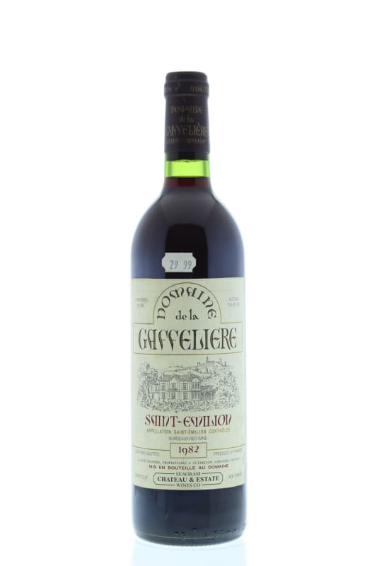 Chateau La Gaffeliere 1982 Front Bottle Shot