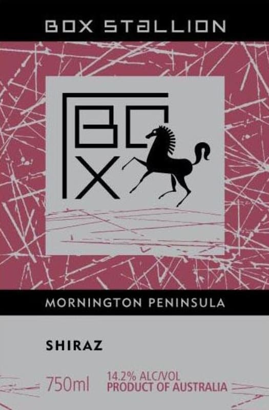 Box Stallion Shiraz 2010 Front Label