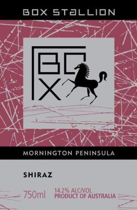 Box Stallion Shiraz 2008 Front Label