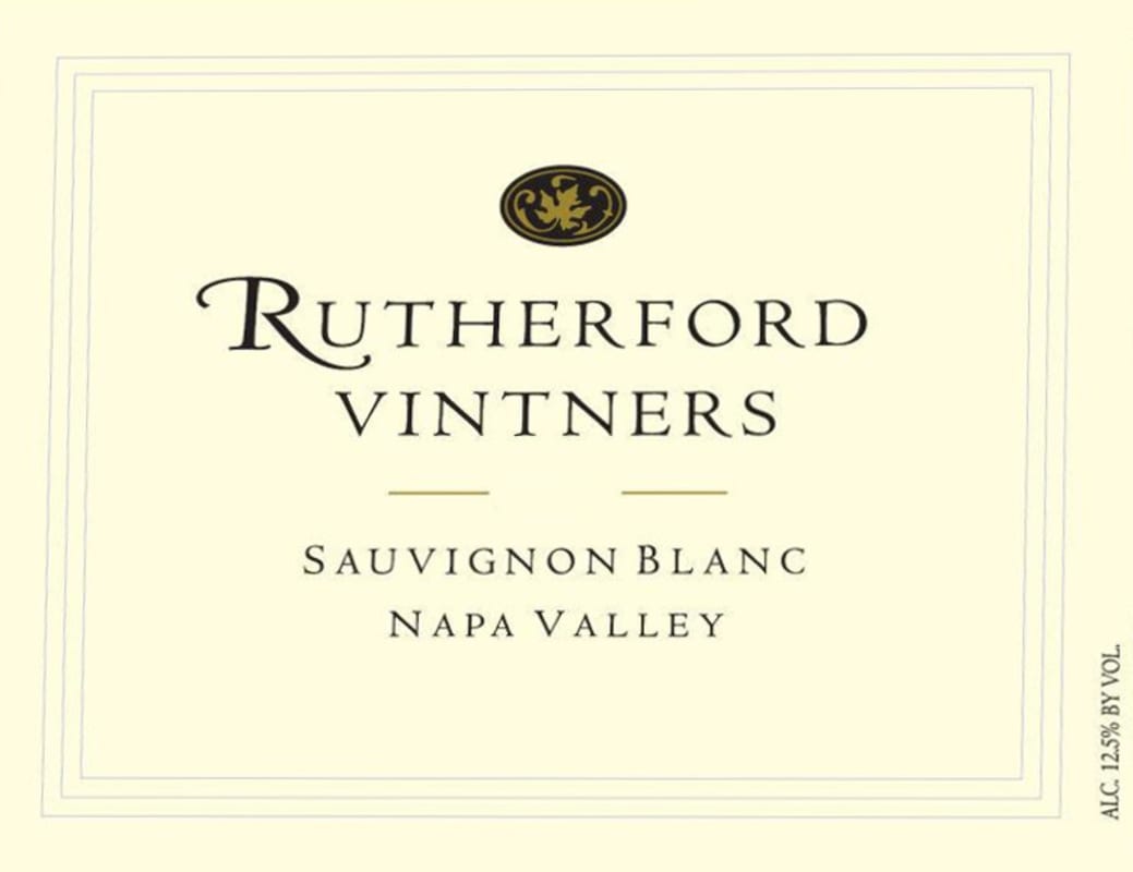 Rutherford Vintners Sauvignon Blanc 2014 Front Label