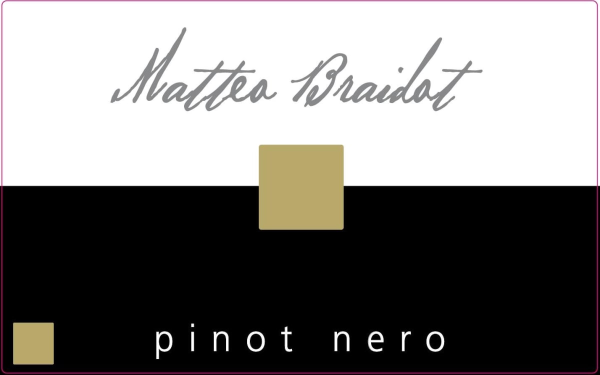 Braidot Matteo Societa Agricola Pinot Nero 2015 Front Label