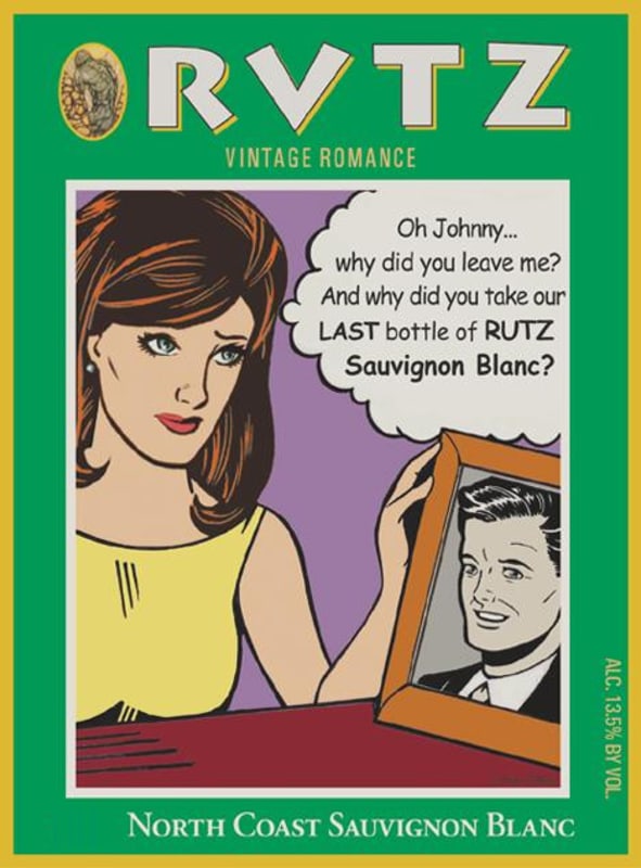 Rutz Cellars Vintage Romance Sauvignon Blanc 2013 Front Label
