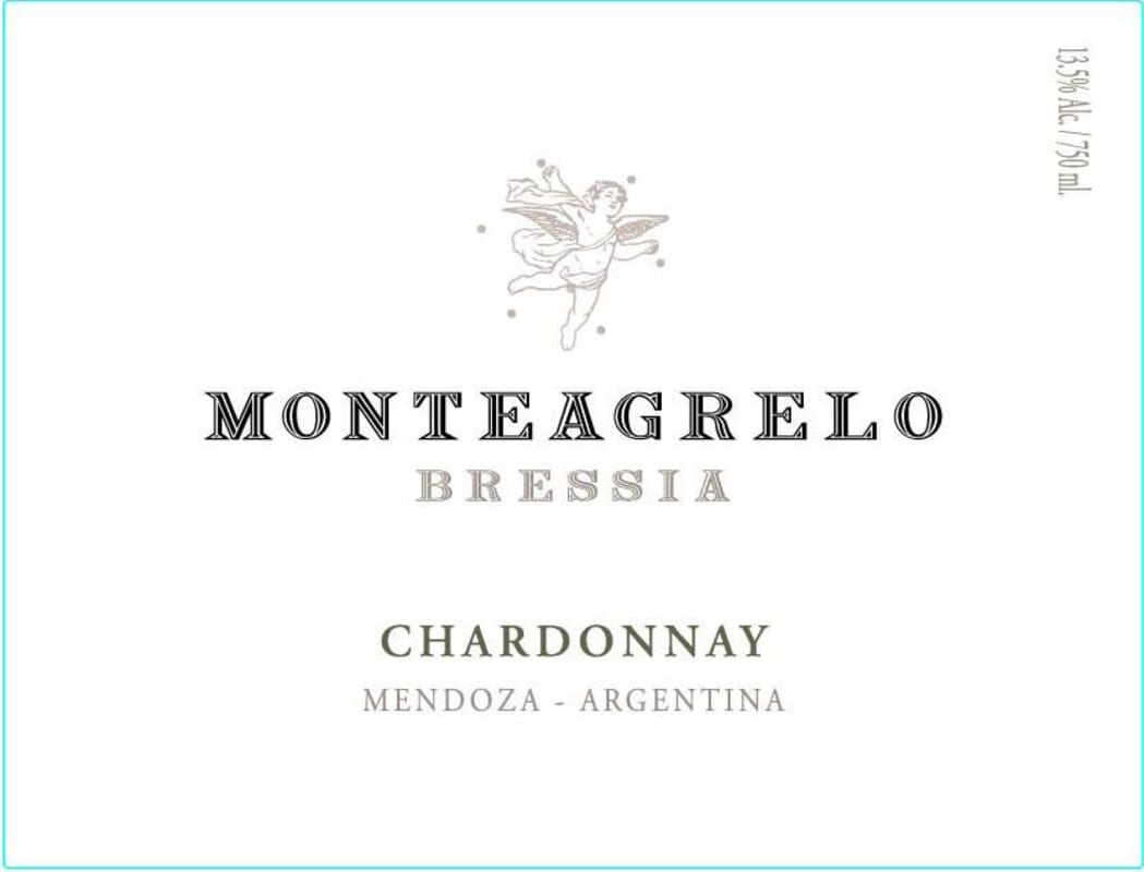 Bressia Monteagrelo Chardonnay 2008 Front Label