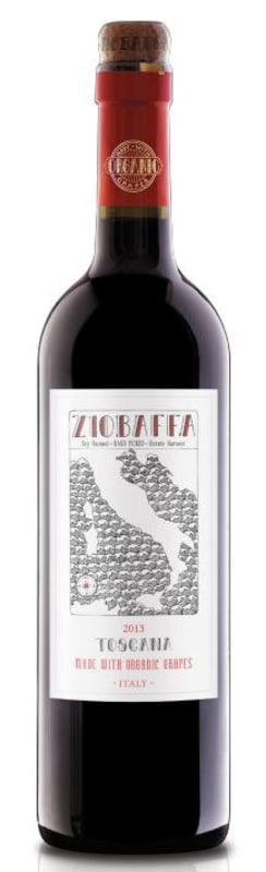 Ziobaffa Organic Toscana 2013 Front Bottle Shot