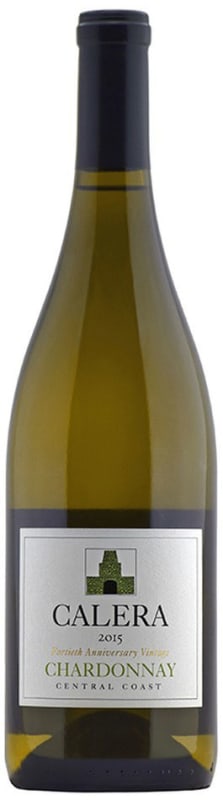 Calera Central Coast Chardonnay 2015 Front Bottle Shot