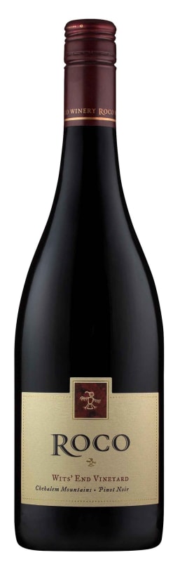 ROCO Wits' End Pinot Noir 2014 Front Bottle Shot