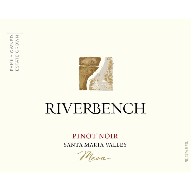 Riverbench Mesa Pinot Noir 2014 Front Label
