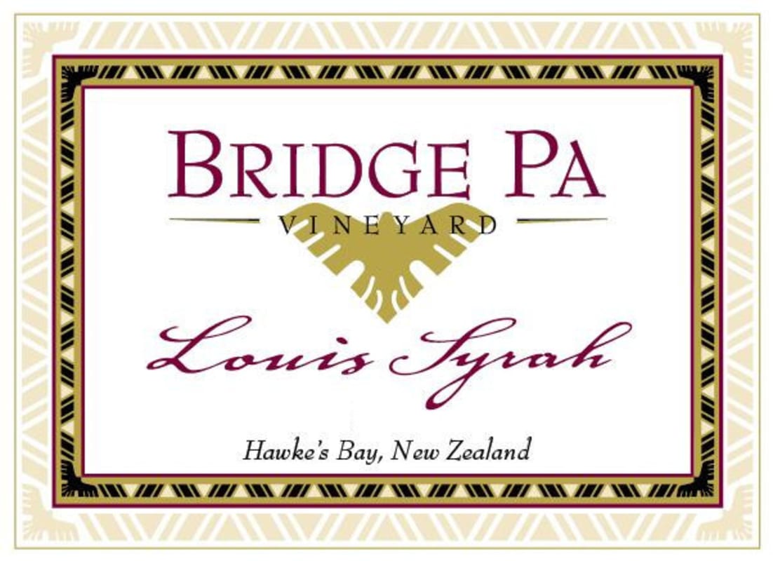Bridge Pa Vineyard Louis Syrah 2007 Front Label