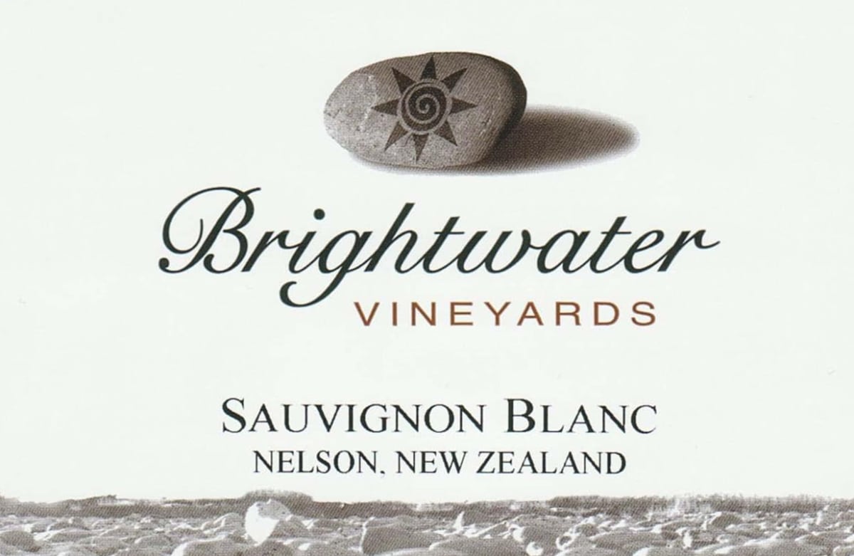 Brightwater Vineyards Sauvignon Blanc 2015 Front Label