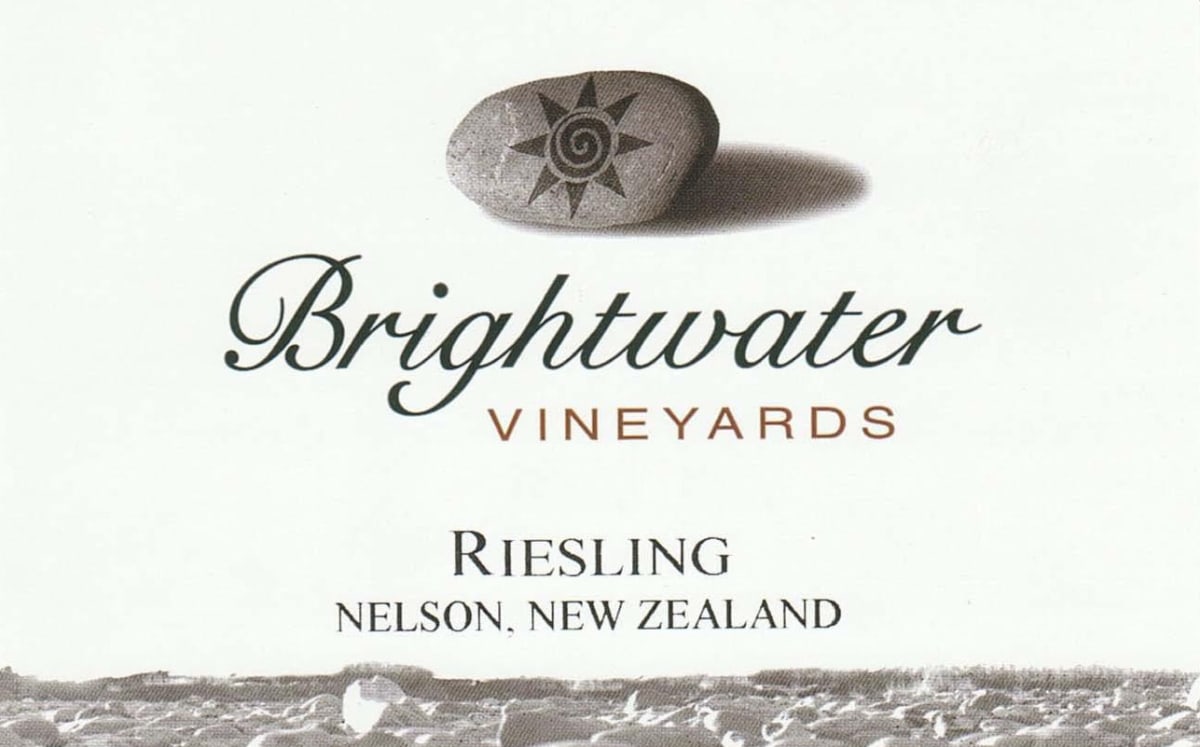 Brightwater Vineyards Riesling 2015 Front Label