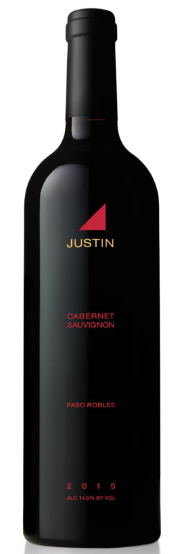 Justin Cabernet Sauvignon 2015 Front Bottle Shot