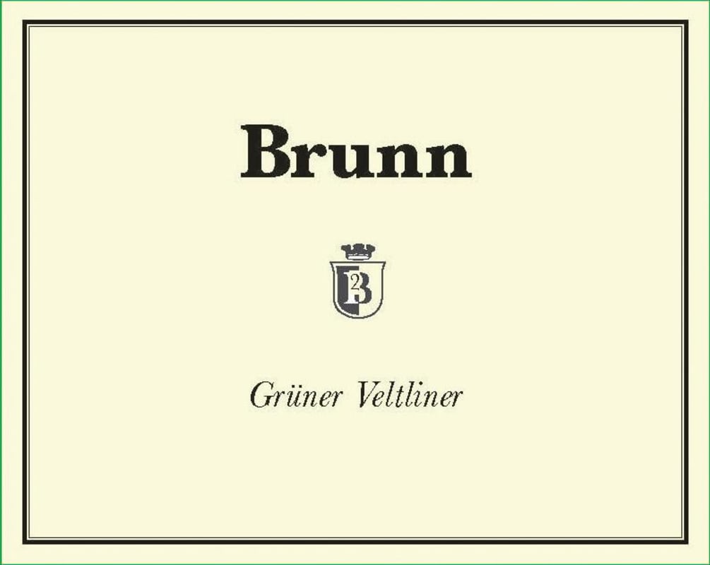 Brunn Gruner Veltliner 2014 Front Label