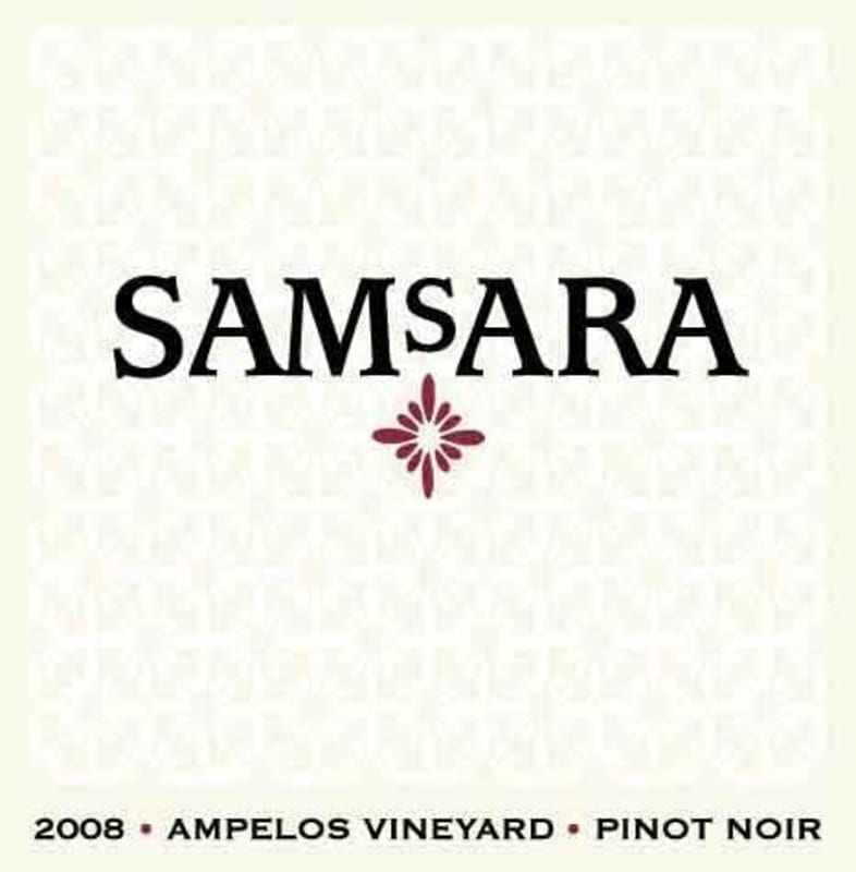 SAMsARA Ampelos Vineyard Pinot Noir 2008 Front Label