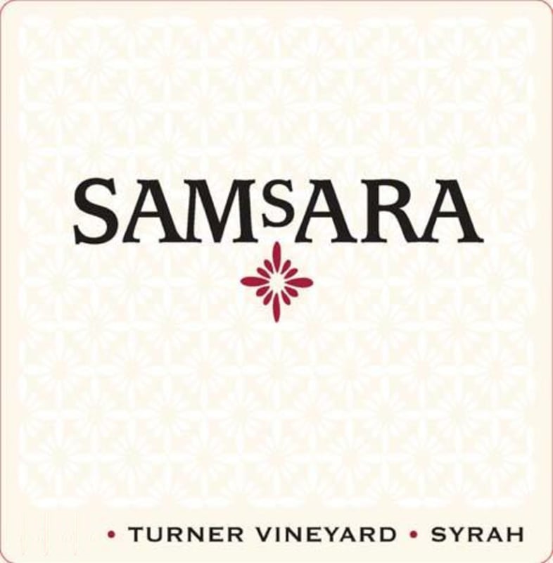 SAMsARA Turner Vineyard Syrah 2012 Front Label