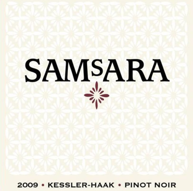 SAMsARA Kessler-Haak Vineyard Pinot Noir 2009 Front Label