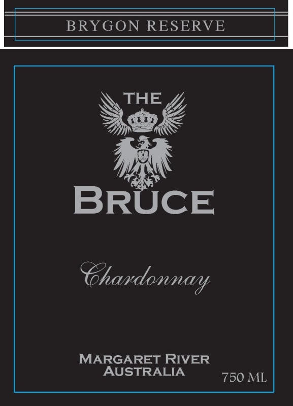 Brygon Reserve Wines The Bruce Chardonnay 2014 Front Label