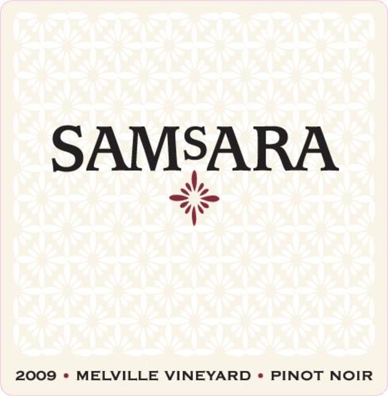 SAMsARA Melville Vineyard Pinot Noir 2009 Front Label