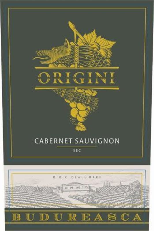 Budureasca Origini Cabernet Sauvignon 2011 Front Label