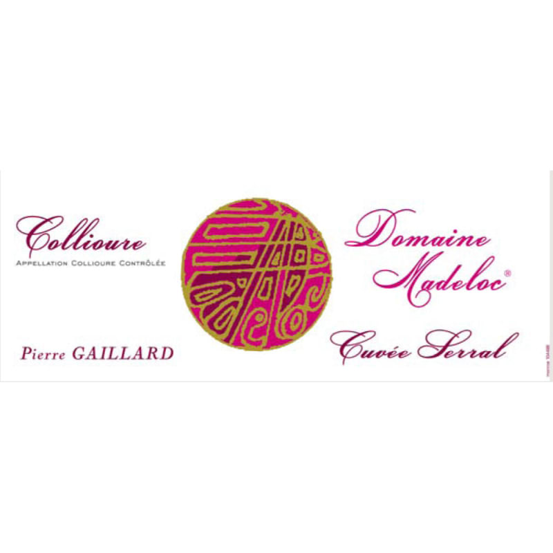 Domaine Madeloc Cuvee Serral 2011 Front Label