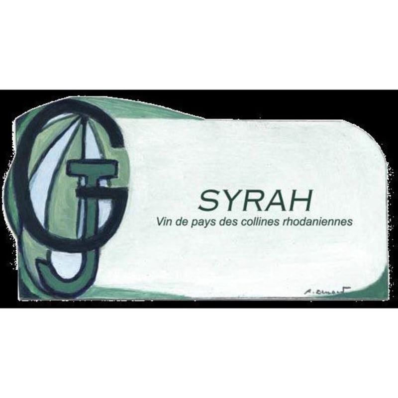 Pierre Gaillard Jeanne Gaillard Syrah 2015 Front Label