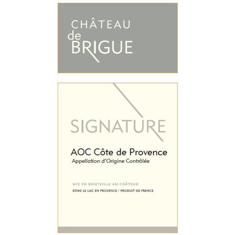 Chateau de Brigue Rose 2016 Front Label