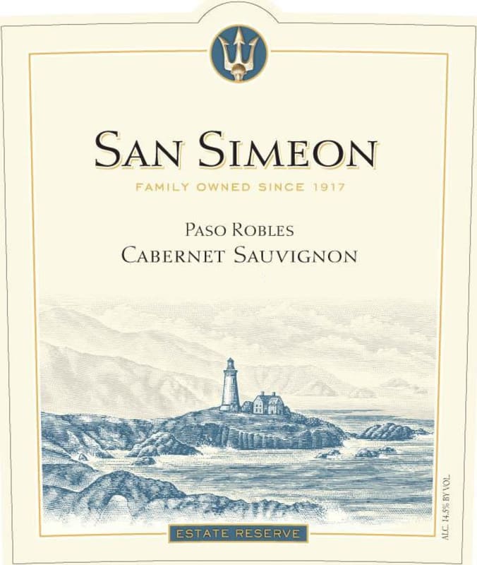 San Antonio San Simeon Cabernet Sauvignon 2012 Front Label