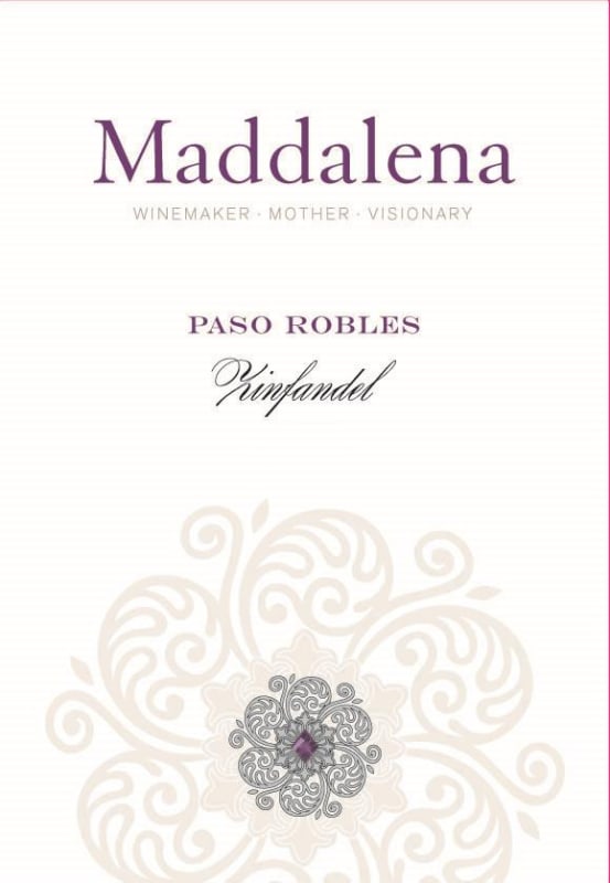 Maddalena Zinfandel 2013 Front Label