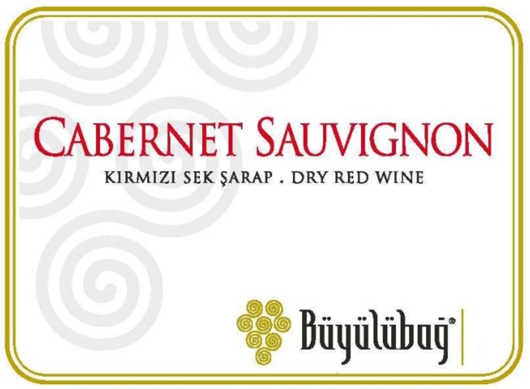 Buyulubag Cabernet Sauvignon 2013 Front Label