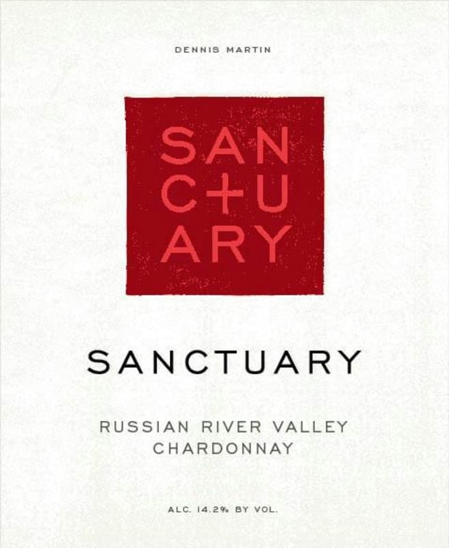 Sanctuary Russia River Valley Chardonnay 2013 Front Label