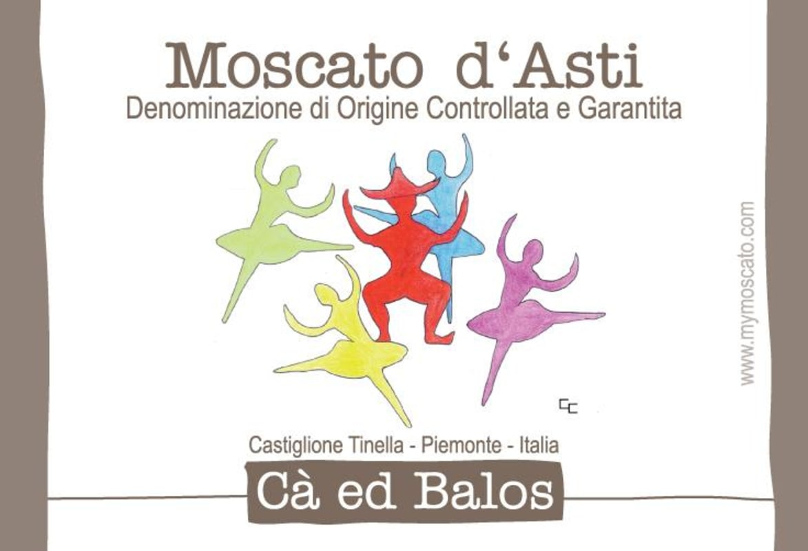 Cà ed Balos Azienda Agricola di Renata Bonacina Moscato d'Asti 2011 Front Label