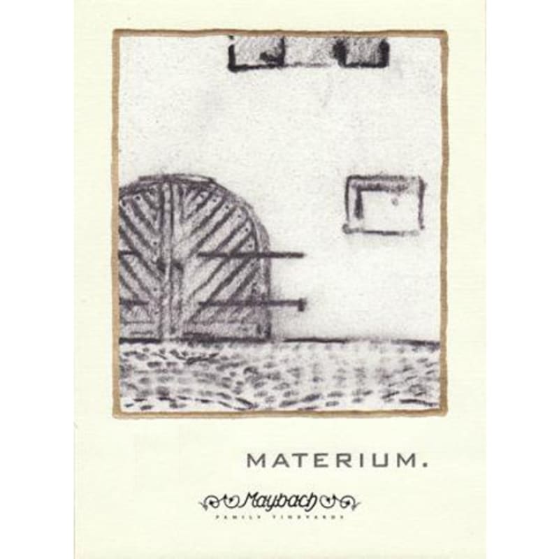 Maybach Family Vineyards Materium (1.5 Liter Magnum) 2010 Front Label
