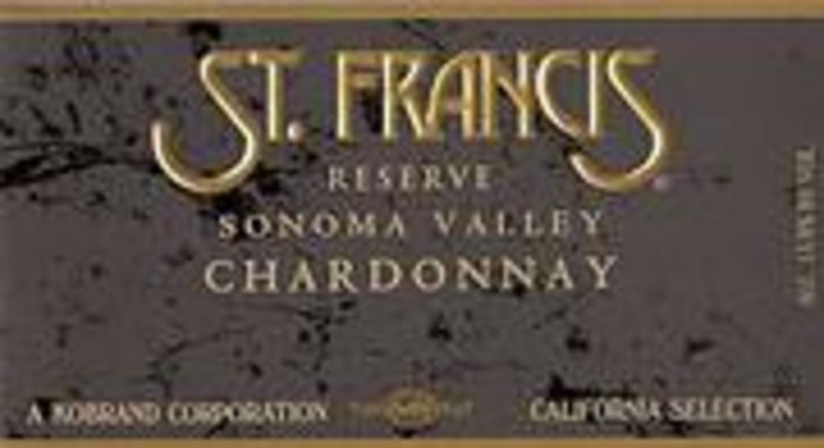 St. Francis Chardonnay Reserve 1999 Front Label