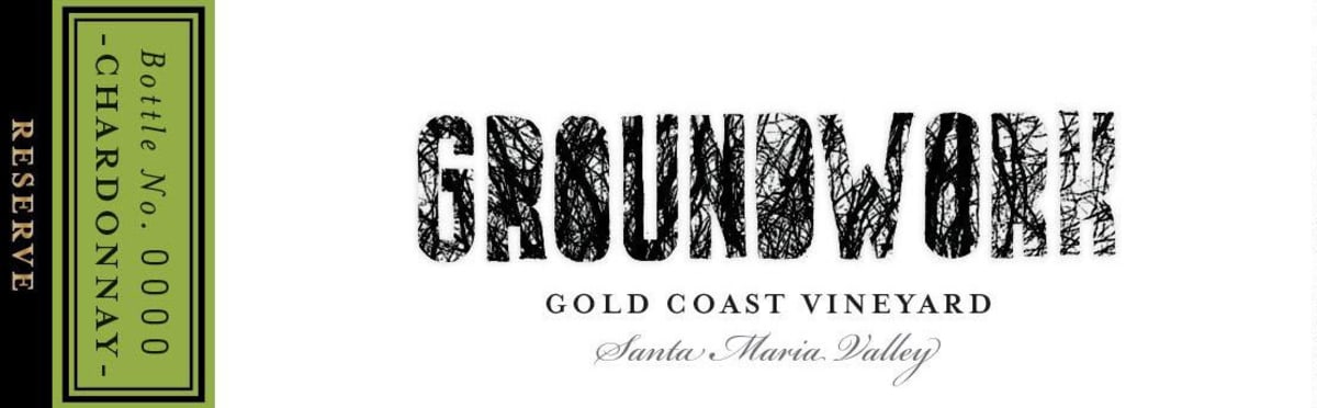 Groundwork Gold Vineyard Reserve Chardonnay 2014 Front Label