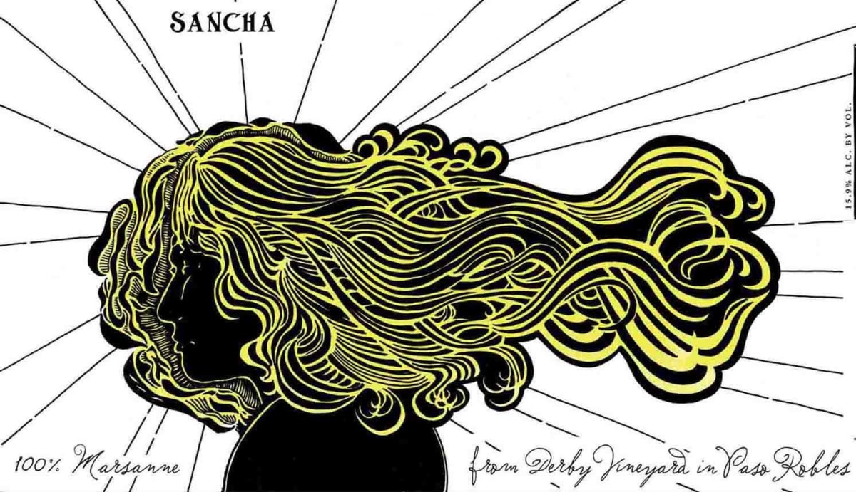 Sans Liege Sancha Marsanne 2013 Front Label