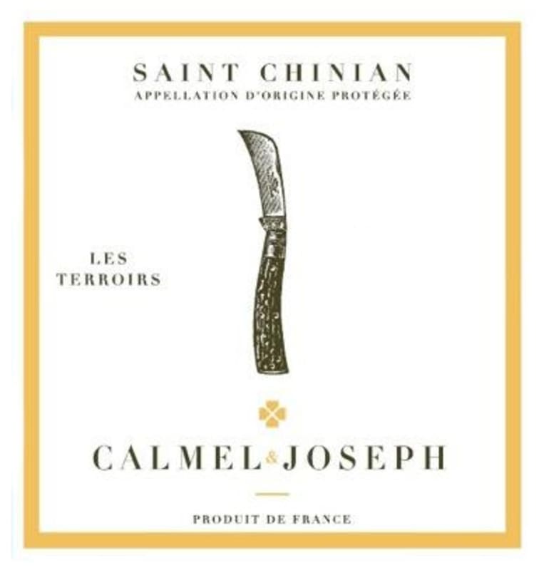 Calmel & Joseph Saint Chinian Les Terroirs 2012 Front Label