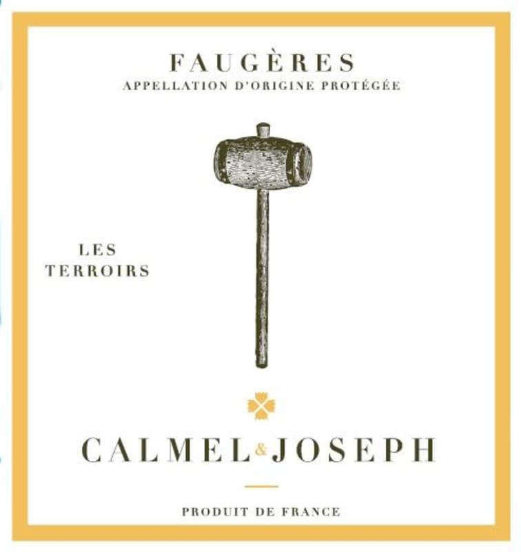 Calmel & Joseph Faugeres Les Terroirs 2012 Front Label